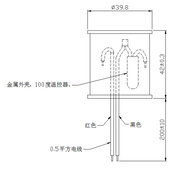 灌腸儀電磁線圈產品側面圖