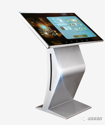 慈愿智慧寺院捐贈系統廣告機展示，可以擺放在寺院大殿現場